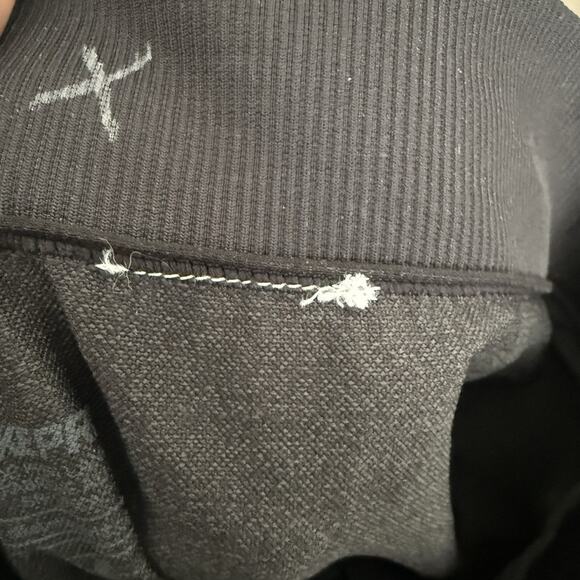 NIKE PRO Cropped Leggings Womens Small Black Dri-Fit Workout Activewear Stretch - Picture 4 of 7